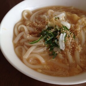 生姜パワーでぽっかぽか★卵あんかけうどん